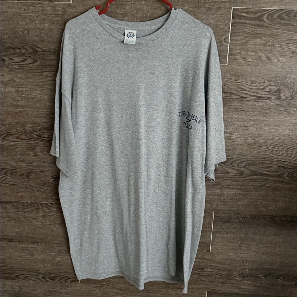 Delta Heather Gray Short Sleeve Tee